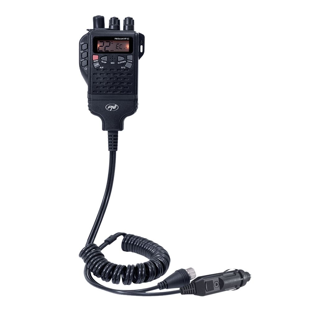 Microfono Sostitutivo A 6 Pin Per Radio CB PNI Escort HP 9500, HP 8900, HP 8000L, HP 8024 E HP 9001 Pro – Con Pulsanti ASQ E Canale +/-