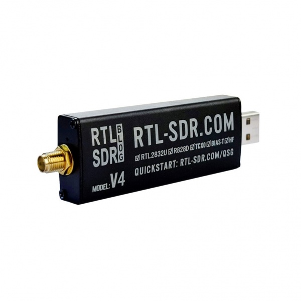 RTL-SDR V4 TCXO + SMA + Bias-T USB key with R828D tuner