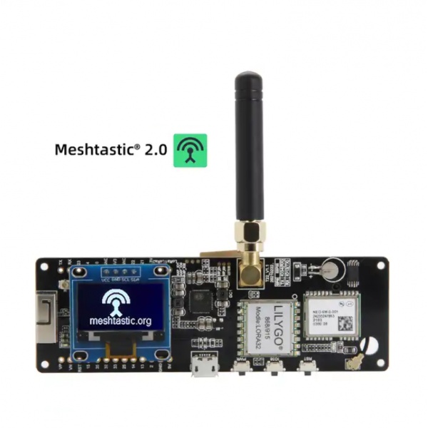 TTGO T-BEAM V1.2 Meshtastic LoRa 433 MHz development board SX1278 ESP32 WiFi BT GPS