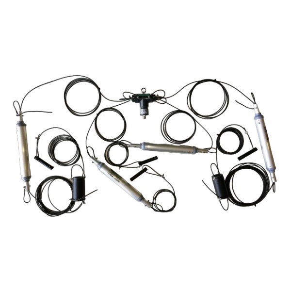 PST-1080WT Multi-band vertical antenna 10m to 80m wire radials