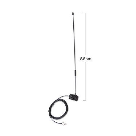 Antenna Diamond adhesive 2m / 70cm 2.15 / 5.5 dBi radialless Diamond Antenna VHF-UHF DIAMOND-Z10M-245
