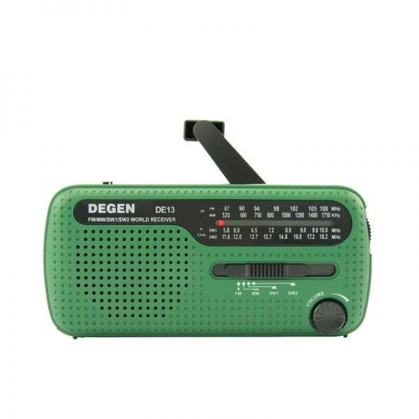 TECSUN degen DE13 emergency dynamo radio