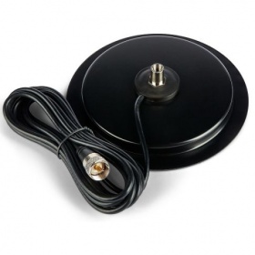 Turbo-38 magnetic base for 3/8" antenna with UHF Male cable