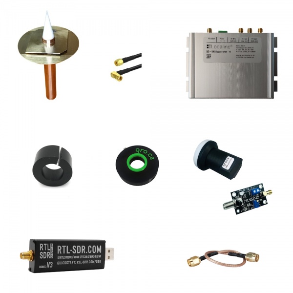 Pack TX QO-100 28/50/144/430MHz 10W + RX SDR 739 MHz