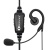 Boom microphone with noise cancellation for Motorola & Yaesu FT-4XE / FT-25E