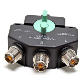 Diamond CX-310A 3 position UHF female antenna switch (SO239)