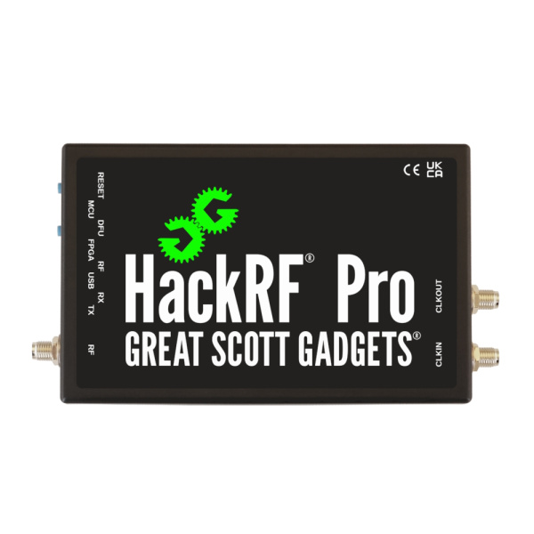 HackRF PRO SDR half-duplex transceiver with FPGA 100 kHz to 6 GHz