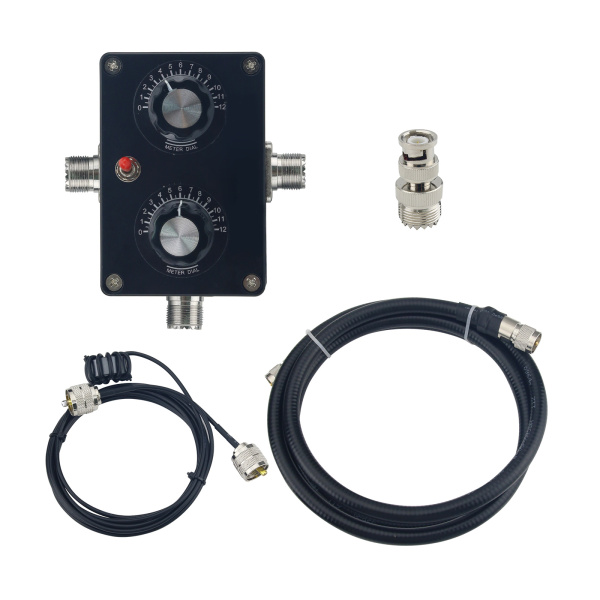Loop HF antenna HamGeek QRP 5-30MHz + VHF UHF 20W HG-20A