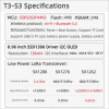 TTGO T3S3 V1.2 ESP32-S3 LoRa SX1262 868MHz Meshtastic Development Module