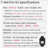 LILYGO T-Watch S3 LoRa 868MHz Meshtastic Watch