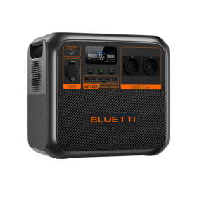 BLUETTI AC180P 1152Wh LiFePO4 1800W battery for van and emergency use