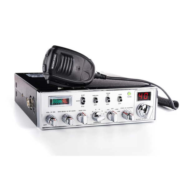 SuperStar 3900 CB Mobile 27MHz 40 canaux AM/FM/BLU