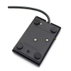 Universal PTT pedal with 6.35 mm jack and 2m cable Foot switch