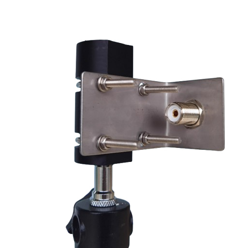 thumbnail image 2 of Faymo Antenna Bracket Holder – UHF SO239 Ground Anchor Tripod Mount For Ham Radio 2 of 6