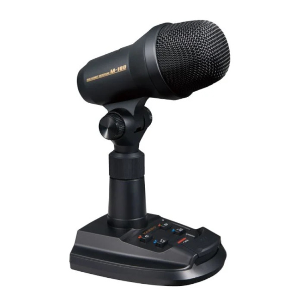 Yaesu M-100 table microphone with Treble Boost