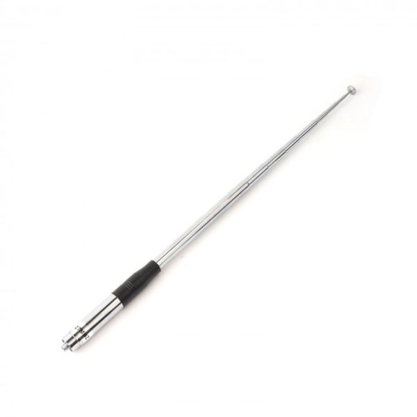 CB 27-39 MHz 1.3 metre telescopic antenna with female SMA connector for walkie-talkies