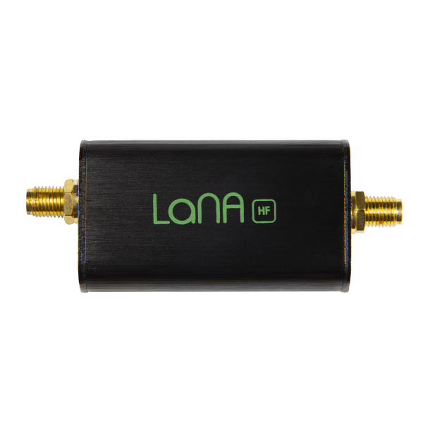Nooelec LaNA HF LNA HF 50 kHz to 150 MHz ultra low noise + case + USB DC Bias-T power supply