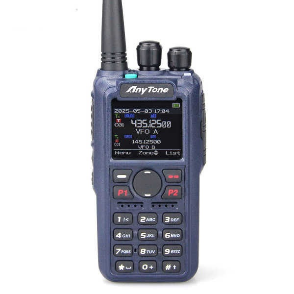 Anytone AT-D890UV Walkie Talkie DMR FM VHF/UHF Cross-band BT GPS SFR