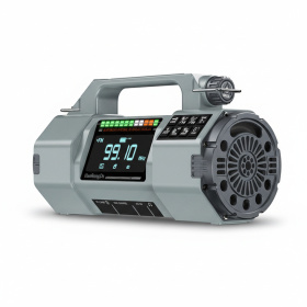 HRD-908 HanRongDa Solar & Crank Emergency Radio FM/MW/SW/VHF/WB