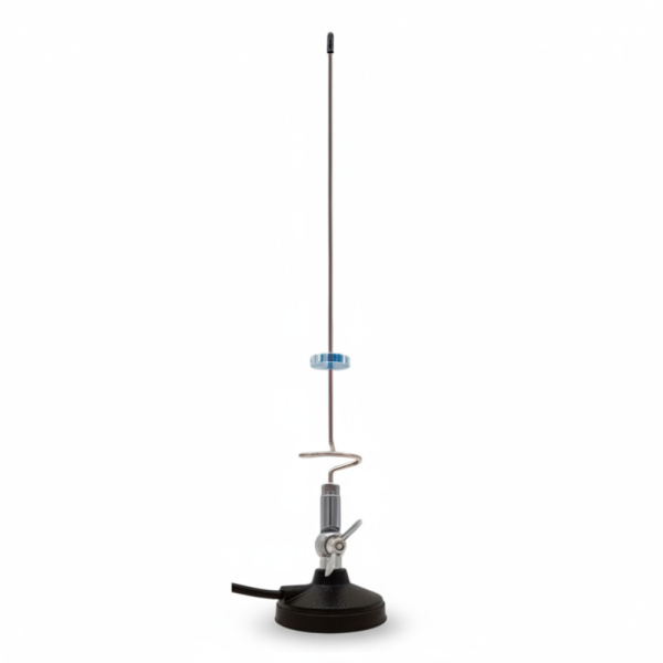 Sirio SDB 702 MAG60 – Dual-Band VHF/UHF 144/430 MHz Mobile Antenna with Magnetic Base