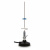 Sirio SDB 702 MAG60 – Dual-Band VHF/UHF 144/430 MHz Mobile Antenna with Magnetic Base