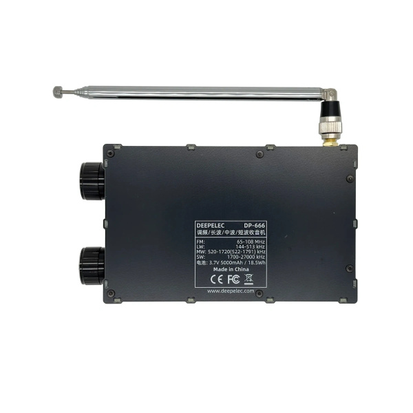 Deepelec DP-666 TEF6686: High Sensitivity DX Radio Receiver