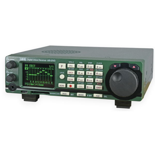 AOR AR-DV3 Digital Scanner Receiver, 100 kHz – 3 GHz, All-Mode, TETRA, DMR, P25, NXDN