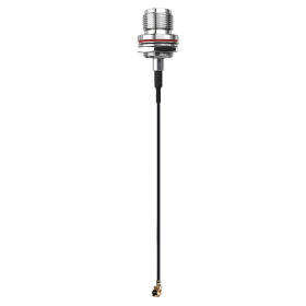Heltec IPEX U.FL to N-female pigtail cable, 10 cm, for the Meshtastic Meshcore LoRa module
